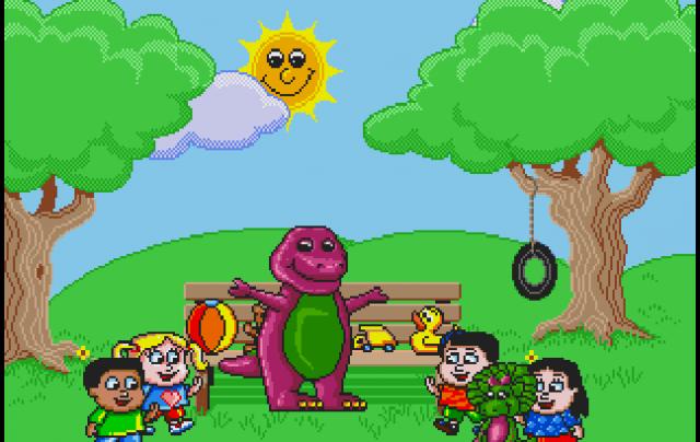 Barney’s Hide & Seek Game